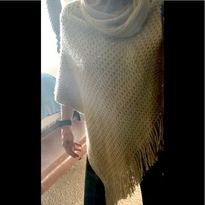 Cozy cozy shawl sweater- med/large